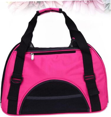 Транспортувальна сумка-рюкзак для котів та маленьких собак Gadpiparty, дихаюча, складана, червона