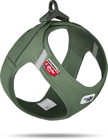 Шлея-жилет curli Clasp Air-Mesh, мох, розмір XL, для собак