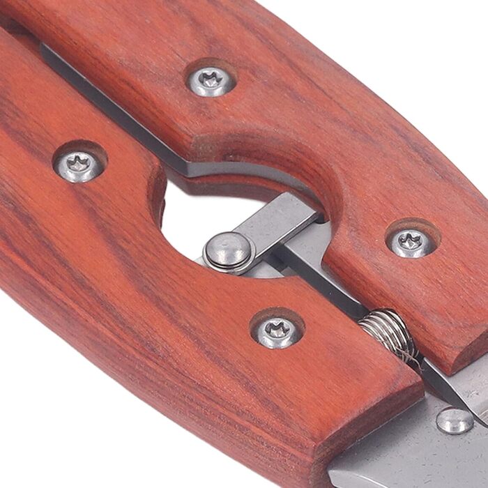 Нігтерізка для котів та собак, нержавіюча сталь, з дерев'яною ручкою, безпечна та швидка