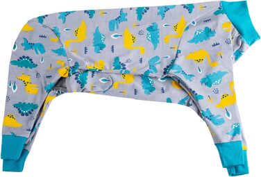 Комбінезон для собак Yeapeeto 2XL, динозавр: для відпочинку, післяопераційний, від випадання шерсті, від алергії, захист від витікання, альтернатива конусу