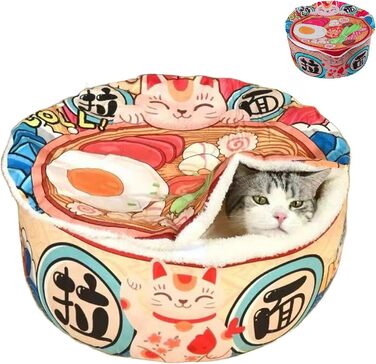 Кігтеточка-будиночок для котів Ramen M: затишне ліжко-будиночок для кошенят та дорослих котів