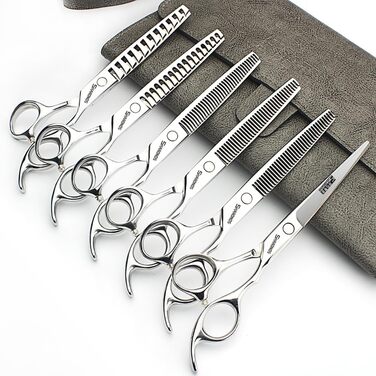 Професійний набір ножиць для стрижки волосся, 15.2 см, з японської сталі (3 шт.)