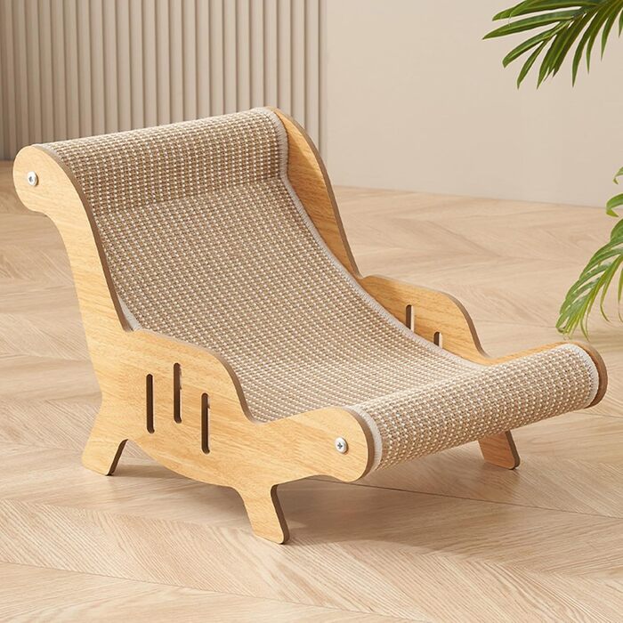 Крісло-лежак для котів з сизалю