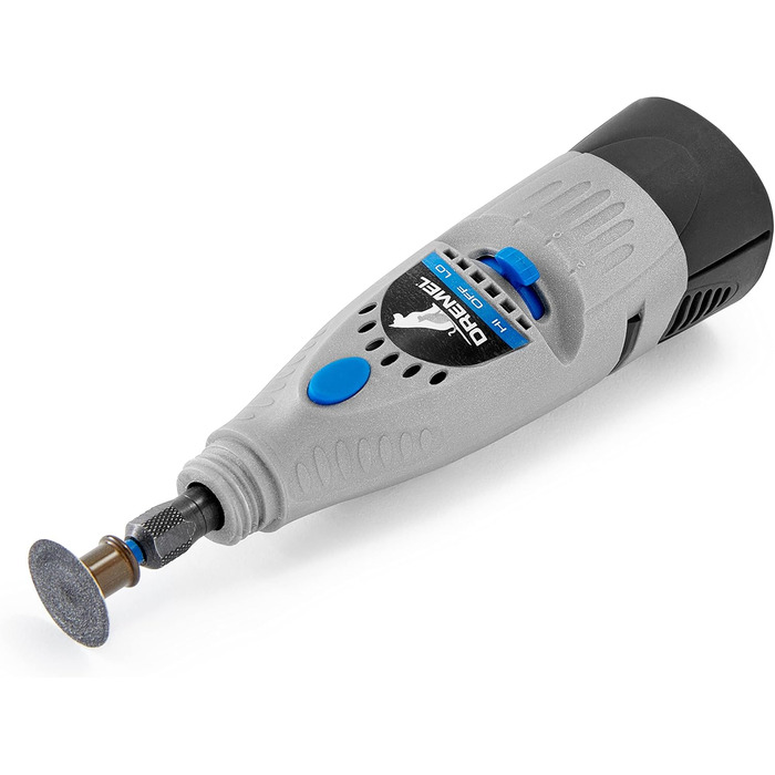 Електричний точило для кігтів Dremel 7020 PGK з тихим мотором, набір для стрижки кігтів (4 насадки; змінна швидкість 7000-18000 об/хв для котів та собак) з 4 шліфувальними дисками