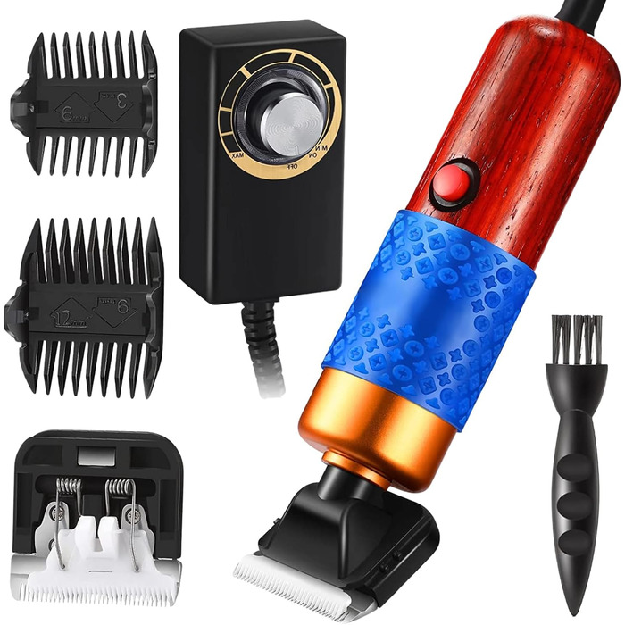 Машинка для стрижки собак Hunderasierer: професійна машинка для грумінгу та стрижки шерсті собак, низький рівень шуму та вібрації, 200W