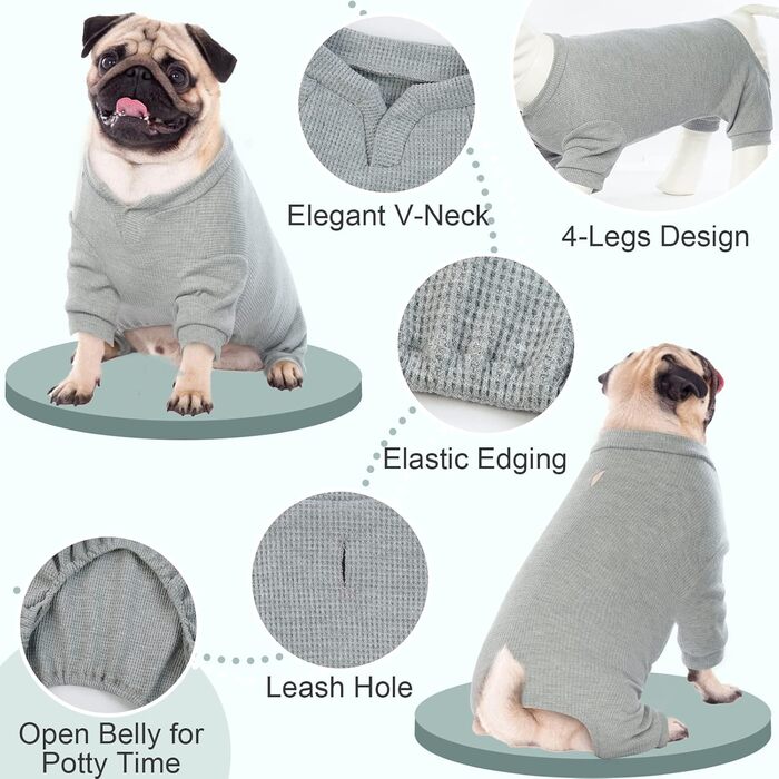 Зимовий теплий одяг для собак: жилети, куртки, комбінезони для собак різних розмірів (XS, B-Gray). Підходять для малих, середніх та великих собак.