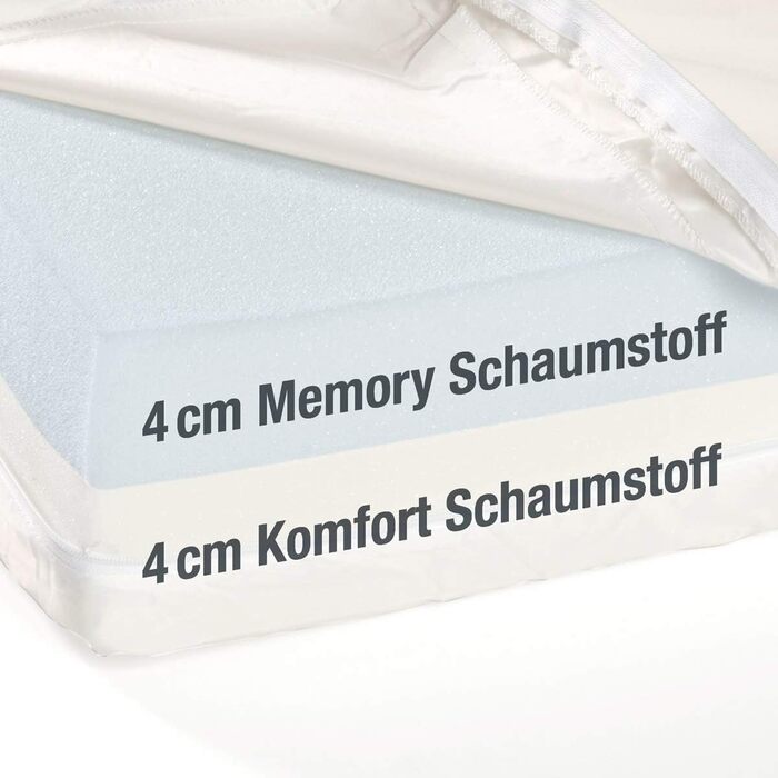 JAMAXX® Преміум лежанка для собак, ортопедична, з memory foam, 90x70 см, сіра