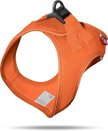 Шлейка для собак з кільцем D-Ring, чорна (curli D-Ring Buckle, 3XS, Mandarin)