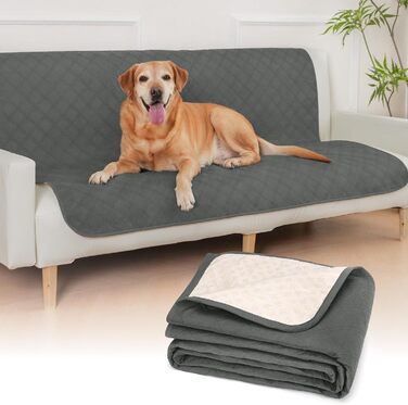 Водонепроникний килимок для собак, диванів та ліжок, захист від шерсті та подряпин, антиковзаюча підстилка для тварин, легко миється, 127x157 см