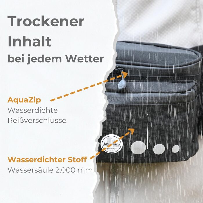 Водонепроникна сумка-лейкос для собак, поясна сумка для дресирування, сумка для прогулянок з тримачем для пляшки, сумка для корму з дозатором для відходів (чорна)