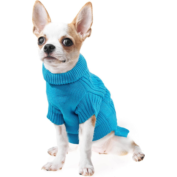 Пуловер для собак маленьких порід: теплий зимовий одяг для чихуахуа, йоркширського тер'єра та інших