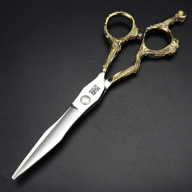 Професійні ножиці для перукарів, японський сталь 440C, набір (сріблясті)