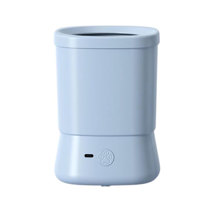 Автоматичний очищувач лап для собак Moreeulsi | 2-ступеневий, анти-розбризкування, для щоденних прогулянок та подорожей (блакитний)