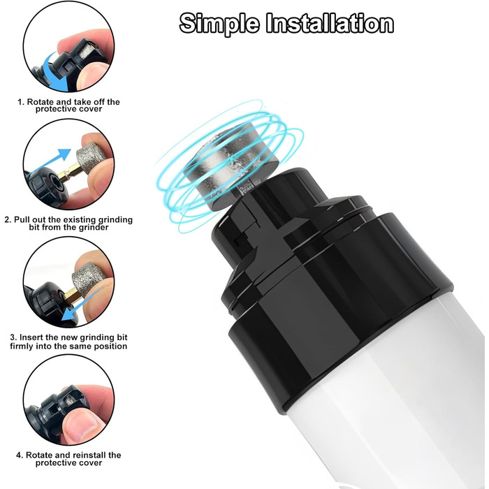 Електричний шліфувальник для собак Groom Pro: безшумний, автоматичний, USB-зарядка