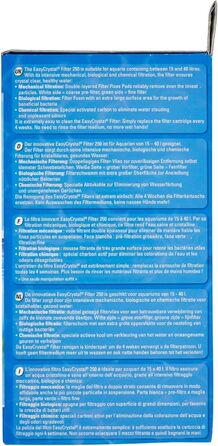 Tetra EasyCrystal фільтр для акваріумів 40-60 л, потужна механічна, біологічна та хімічна фільтрація, легке обслуговування, для чистої та здорової води