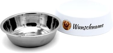 Миска для корму для собак PhotoFancy® з фотографією - персоналізована з власним зображенням, макет 2