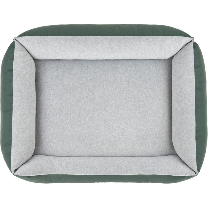 Ліжко для собак середнього розміру Doctor Bark - зручне та м'яке гніздище, зелений колір, 97x75 см, Made in Germany