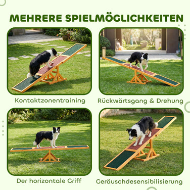 Балансир для собак (Agility), протиковзкий, до 50 кг, 180 x 30 x 30 см