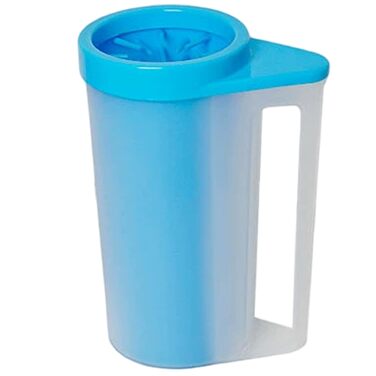 Очисник лап для собак DAGLLGEW: м'яка силіконова щітка, 360° очищення, портативний набір для дому та прогулянок