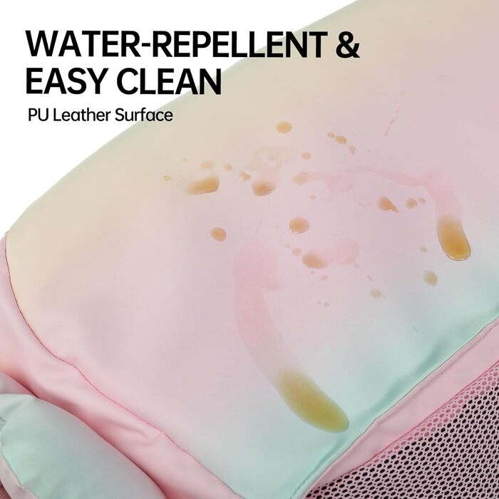 TOUCHDOG Сумка-переноска для собак та котів, легка, дихаюча, для подорожей (до 6 кг), рожева/блакитна