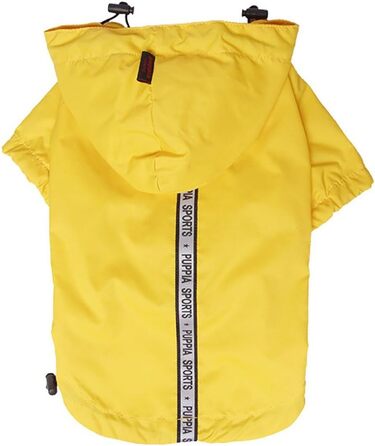 Дощовик для собак Puppia Base Jumper, жовтий, 4XL, водонепроникний