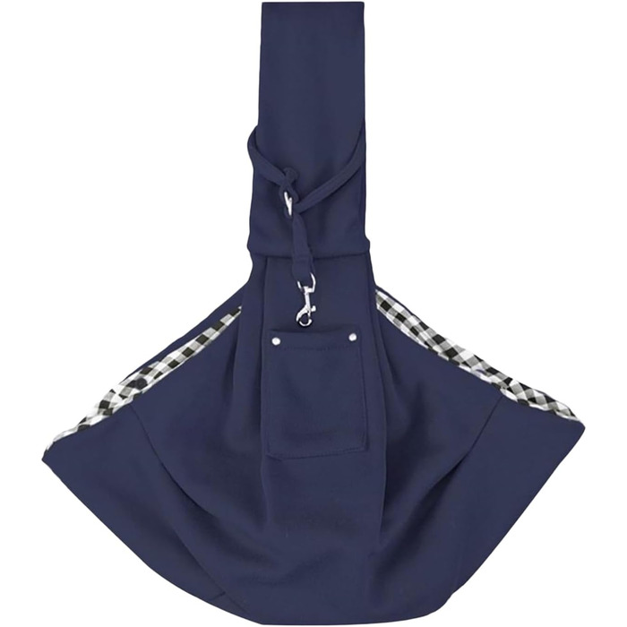 Сумка-переноска для собак Quorvex Sling - зручна переноска для тварин | Ідеальна для цуценят, кошенят та маленьких собак, для подорожей, прогулянок та покупок (блакитна)