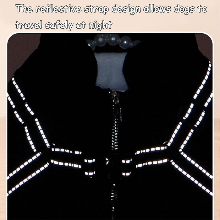 Зимовий теплий одяг Furry King для собак: водонепроникний 3-в-1, з інтегрованим шлейкою. Підходить для малих, середніх та великих собак та котів.