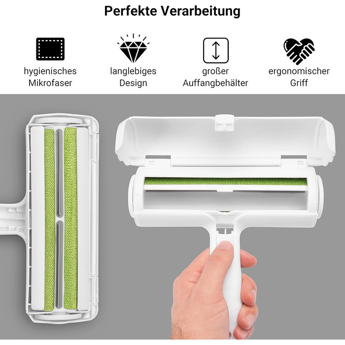 Набір для видалення ковтунів: щітка для собак/котів, XL роликовий збирач ворсу, щипці для видалення кліщів, інструмент для видалення ковтунів для всіх порід, видалення шерсті тварин