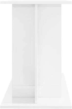Тумба для акваріума Xichuzi, глянцева біла, 100x40x60 см, ДСП, акваріумний підставка, шафа для акваріума