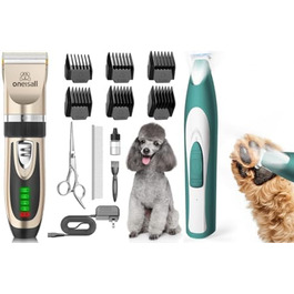 Триммер для собак Oneisall: безшумний, акумуляторний, для догляду за лапами, очима, вухами та обличчям