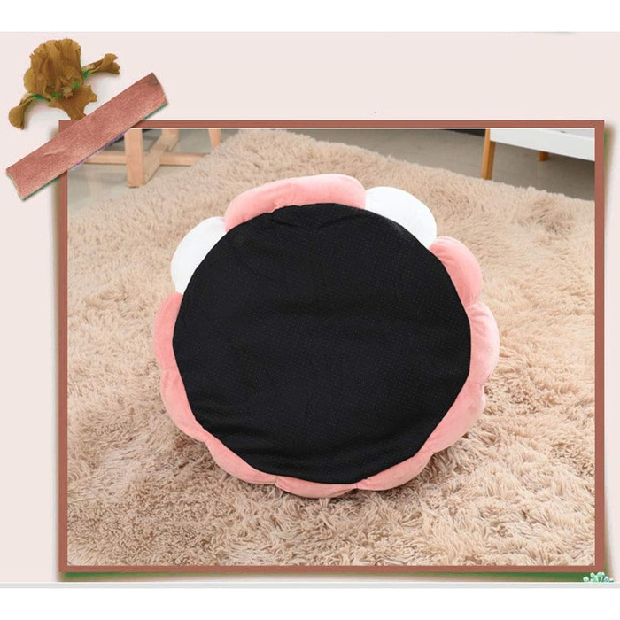 Котів будиночок-лежанка з велюру, рожевий, 50х50 см - теплий та зручний дім для кота або маленької собаки