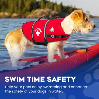 Рятувальний жилет для собак Fido Pet Products, розмір M, червоний