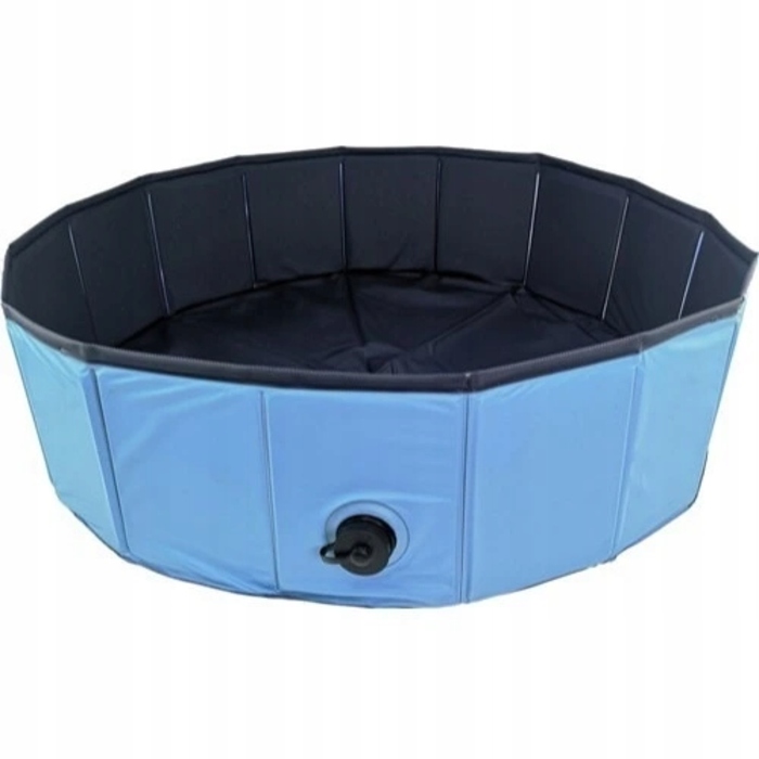 Складаний басейн для собак, 100 x 30 см, синій