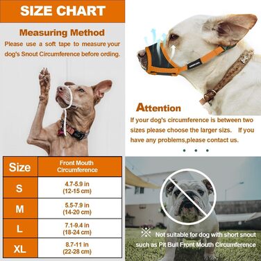 Майор для собак: нейлоновий, з сіткою, регульований, анти-drop, для Лабрадора, Шелті, Чихуахуа