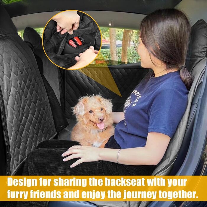 Захист для сидіння авто Tesla Model 3 Y S (2018-2023) - вологостійкий, антицарапинний, для собак