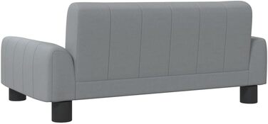 Крісло-лежанка для собак та котів, лежанка для домашніх тварин, 70x45x30 см, світло-сіра