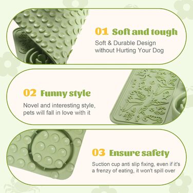 Силіконова килимок-лежанка для собак та котів - повільний годівник, інтерактивна іграшка-лежанка, антиковзаюча, для швидких їдців, для великих та маленьких порід