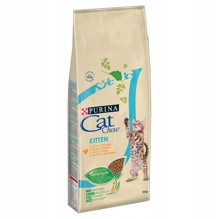 Сухий корм для кошенят PURINA Cat Chow Kitten з куркою, 15 кг
