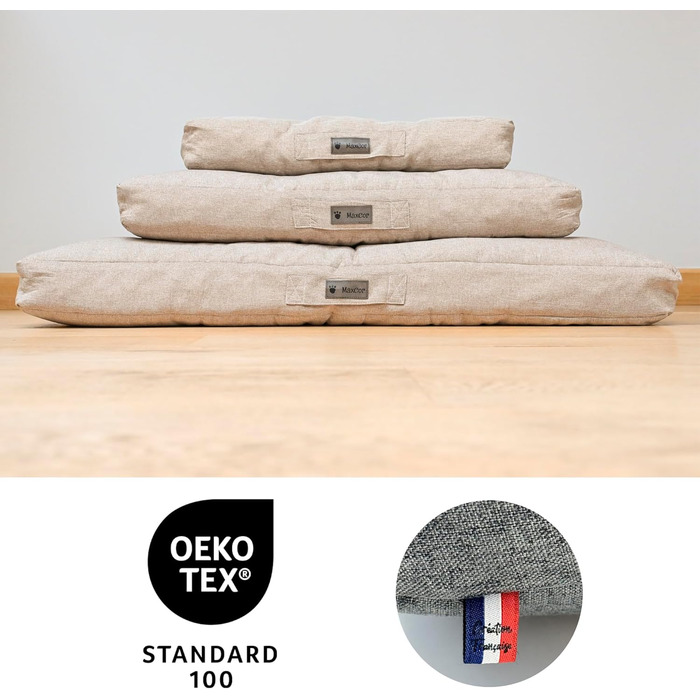 Ортопедична подушка для собак та котів, з меморі-піни, невелика, водовідштовхувальна, для суглобів, не деформується, бежева