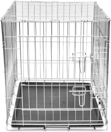 Складана переносна клітка/бокс для собак Xichuzi, металева, для транспортування