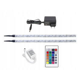 LED-освітлення для акваріума: лампа для Малаві, 16 кольорів, 2x110 см, IP68, RGB