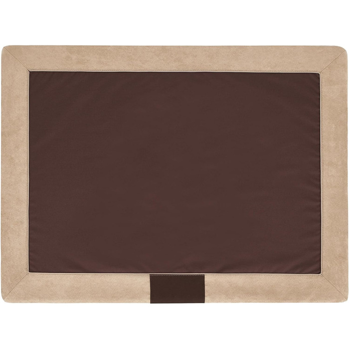 Килимок для собак, лежанка для собак середніх порід L - 90 x 70 см, колір темно-коричневий, матеріал Codura