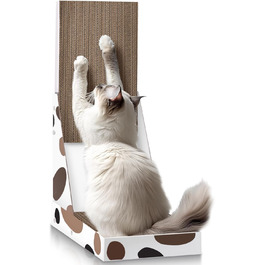 Котячий когтетопка ComSaf L-подібної форми, 64 см, з картону, для кішок, когтеточка, аксесуари для котів, когтеточки, котячі меблі
